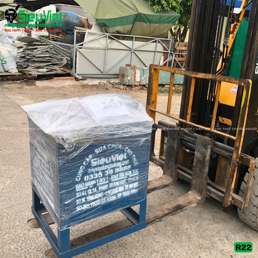 Bàn giao máy uốn đai tròn R22 tại Khánh Hòa