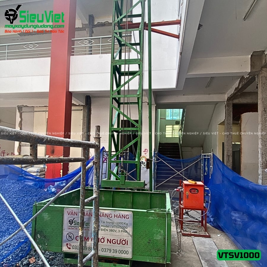 Giao bán vận thăng nâng hàng tại Bình Chánh