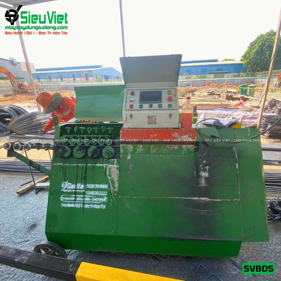 Giao thuê tháng máy bẻ đai sắt SVBDS
