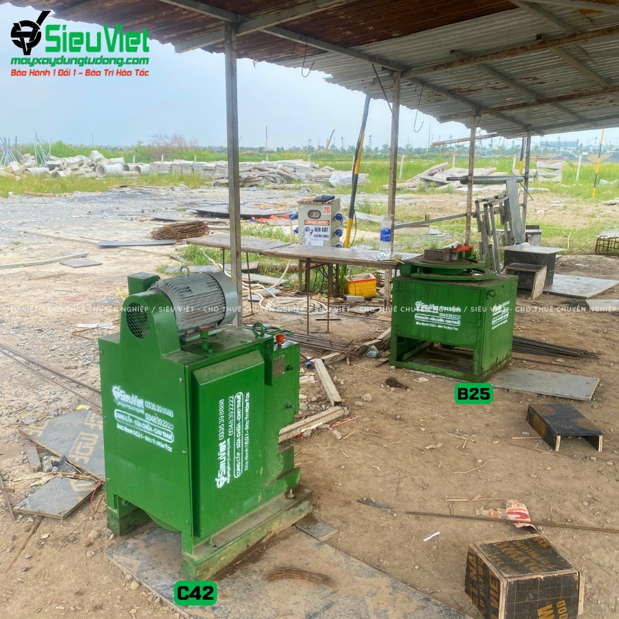 Giao thuê tháng máy cắt sắt C42 Nhật Bản