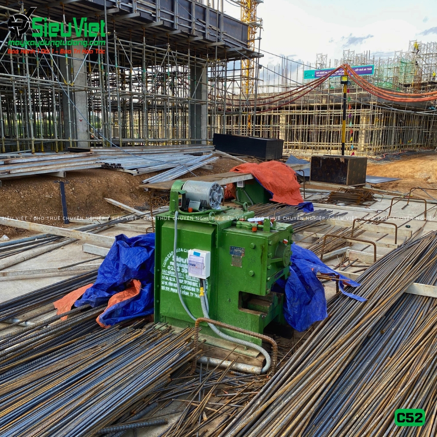 Giao thuê tháng máy cắt sắt C52 Nhật Bản