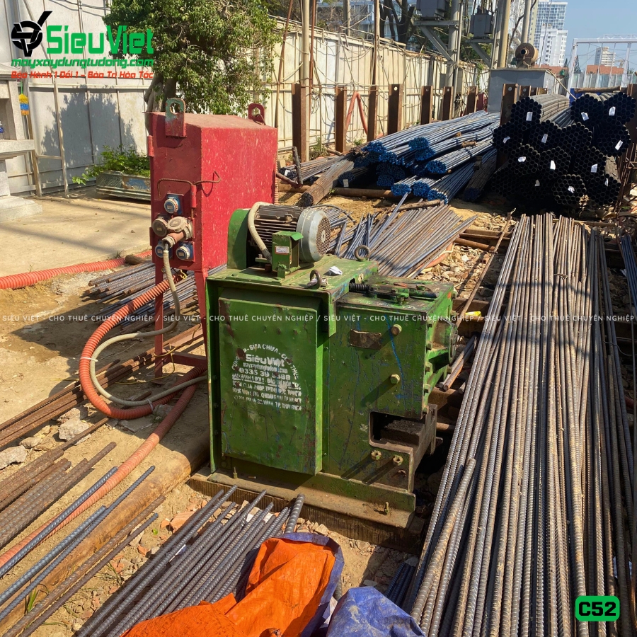 Giao thuê tháng máy cắt sắt C52 Nhật Bản