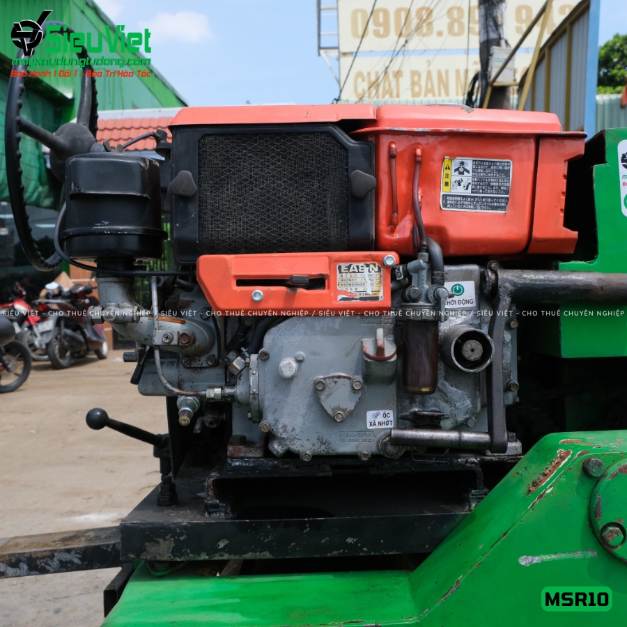 Hệ thống động cơ xe lu rung nhỏ Meiwa MSR10