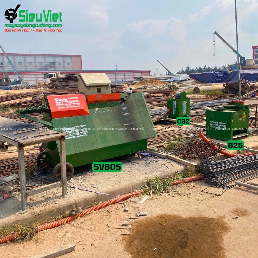 Giao bán máy bẻ đai sắt SVBDS cũ