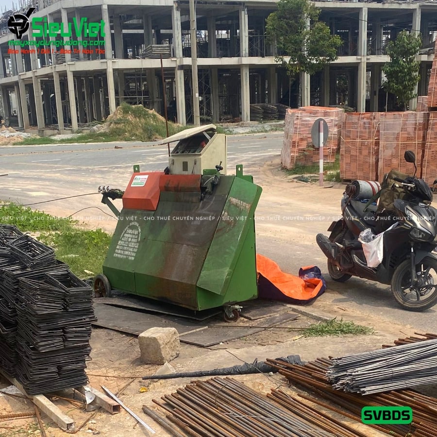 Máy bẻ đai sắt SVBDS cũ giao bán tại Bình Dương