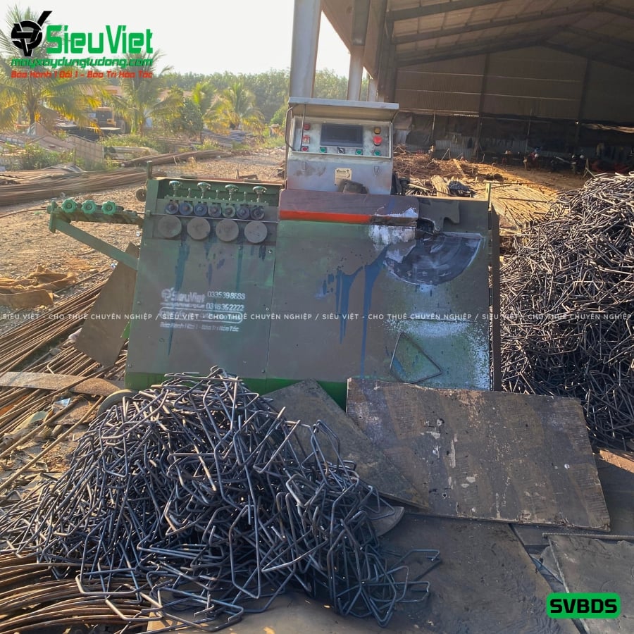 Giao bán máy bẻ đai sắt SVBDS cũ