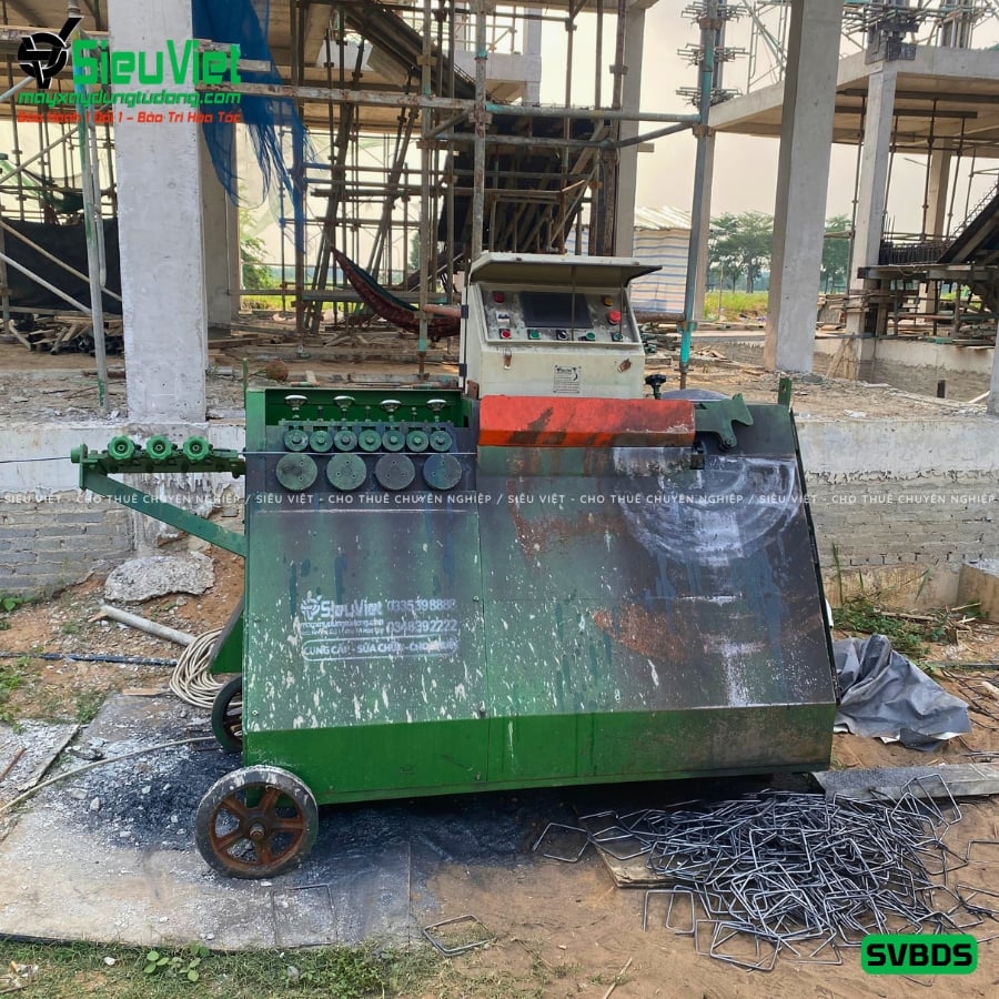 Giao bán máy bẻ đai sắt SVBDS cũ