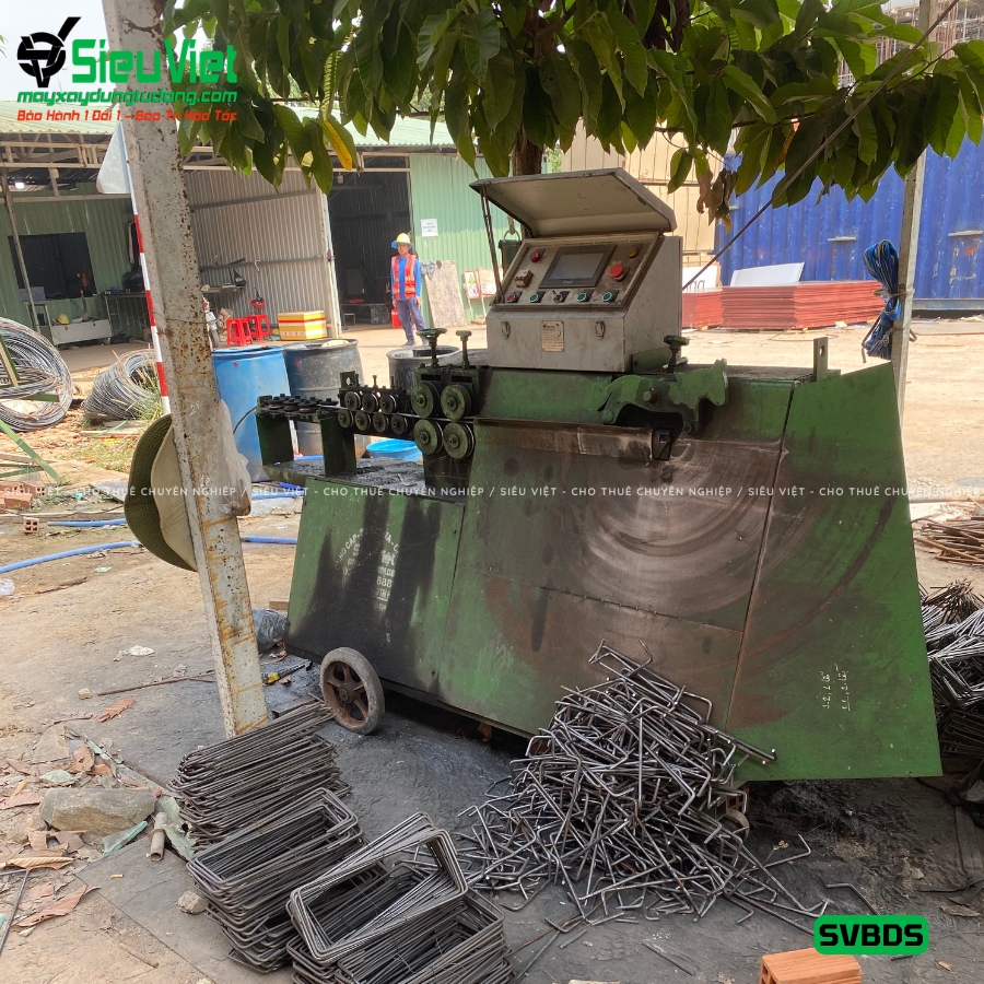 Máy bẻ đai sắt SVBDS giao thuê ngày tại Bình Dương