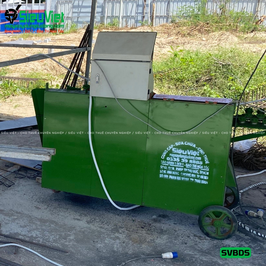 Máy bẻ đai sắt SVBDS giao thuê ngày tại Xuyên Mộc