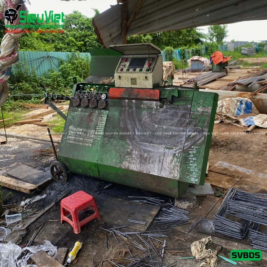 Máy bẻ đai sắt SVBDS giao thuê ngày