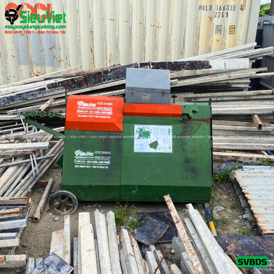 Máy bẻ đai sắt SVBDS giao thuê ngày