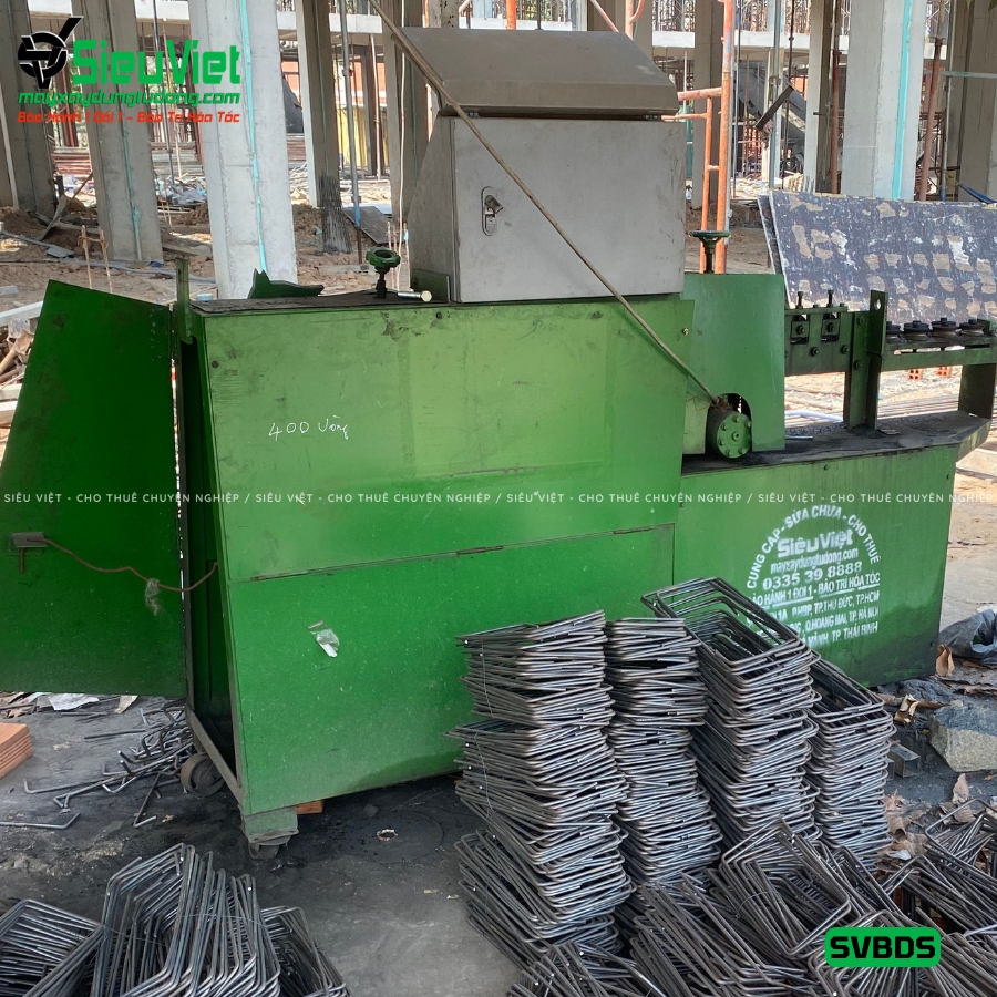 Máy bẻ đai sắt SVBDS giao thuê tháng tại Thủ Dầu Một, Bình Dương