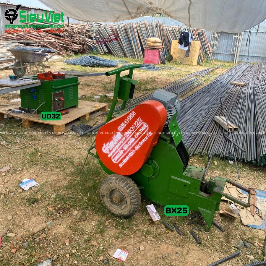 Máy cắt sắt bánh xe BX25 giao thuê tháng