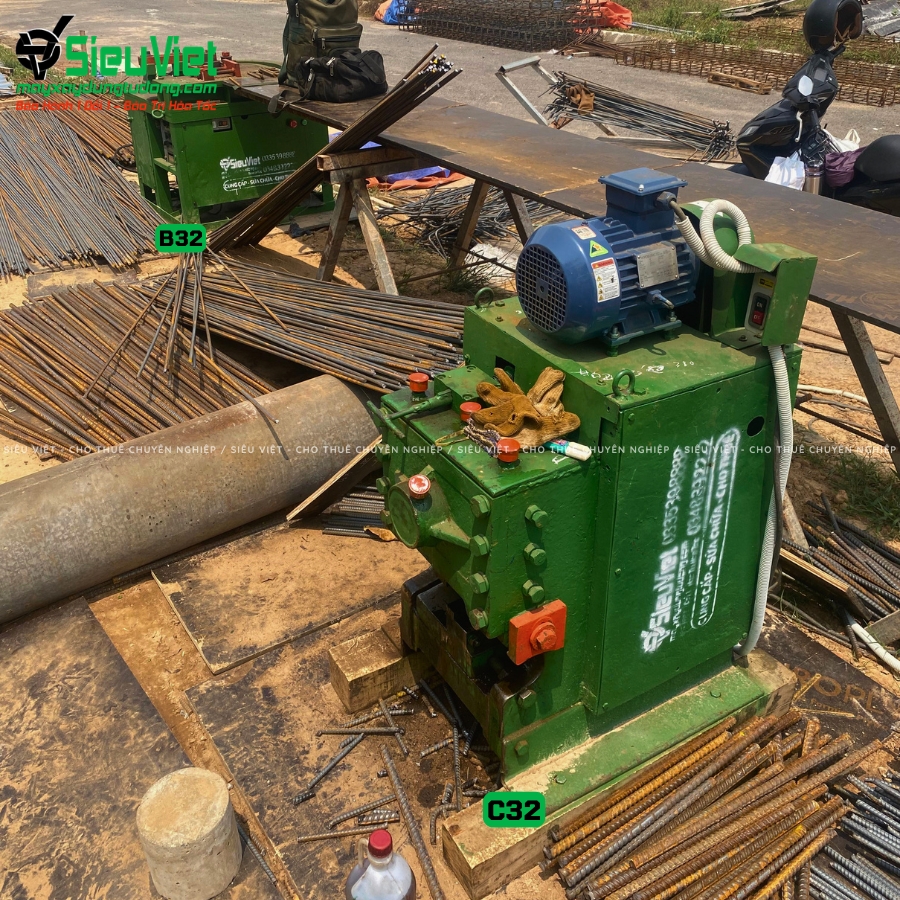 Máy cắt sắt C32 giao thuê tháng