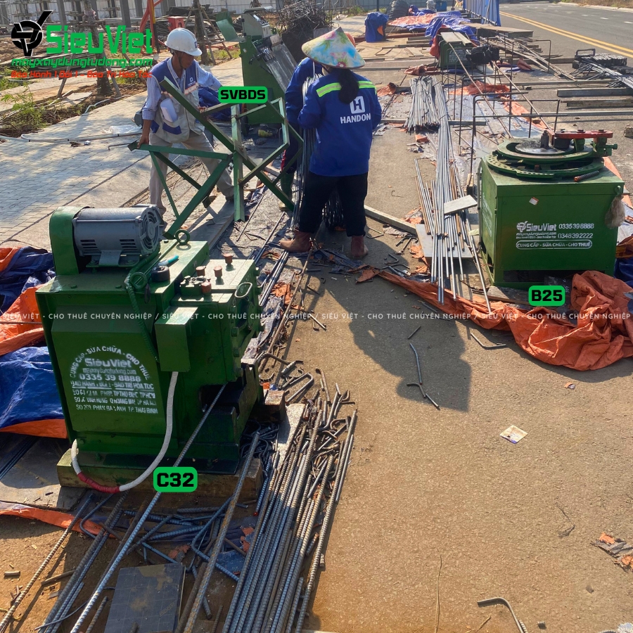Máy cắt sắt C32 giao thuê tháng