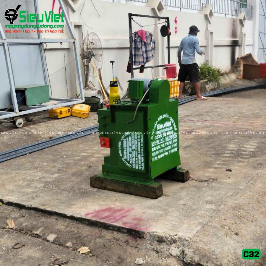 Máy cắt sắt C32 giao thuê tháng