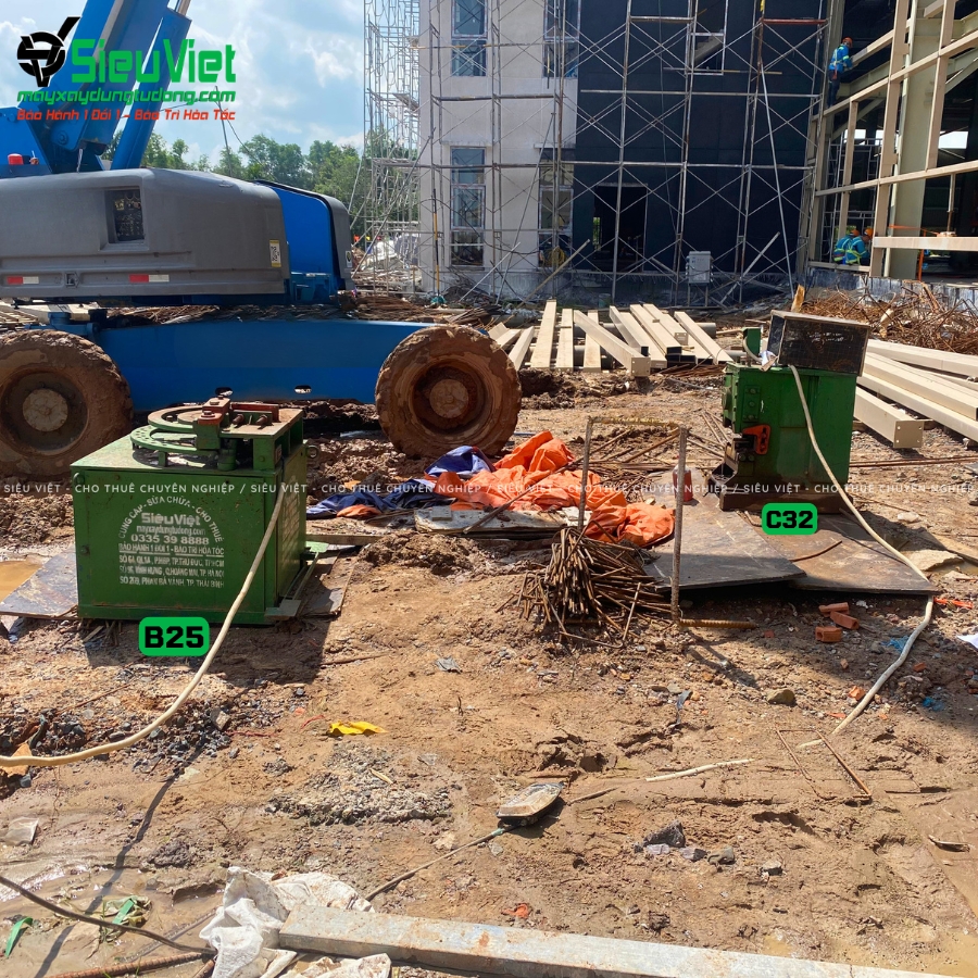 Máy cắt sắt C32 Nhật Bản bàn giao