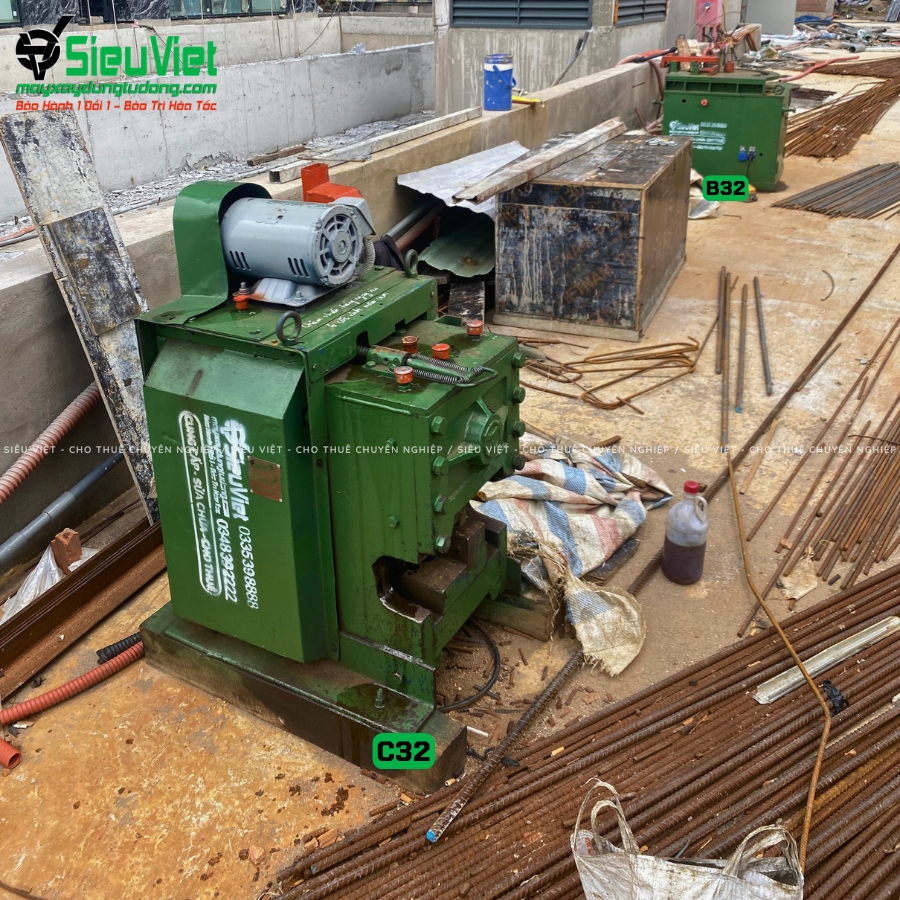 Máy cắt sắt C32 Nhật Bản bàn giao