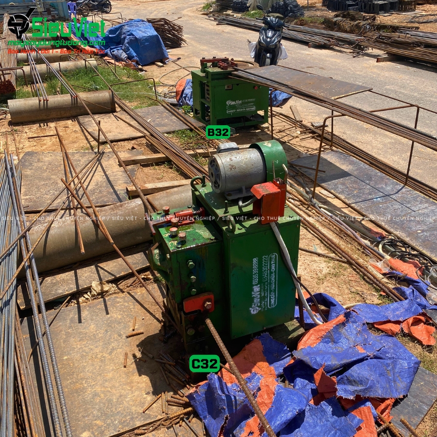 Máy cắt sắt C32 Nhật Bản bàn giao