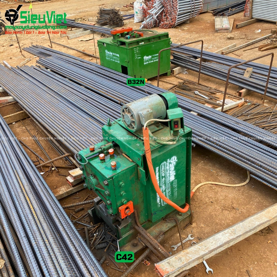 Máy cắt sắt C42 Nhật Bản bàn giao
