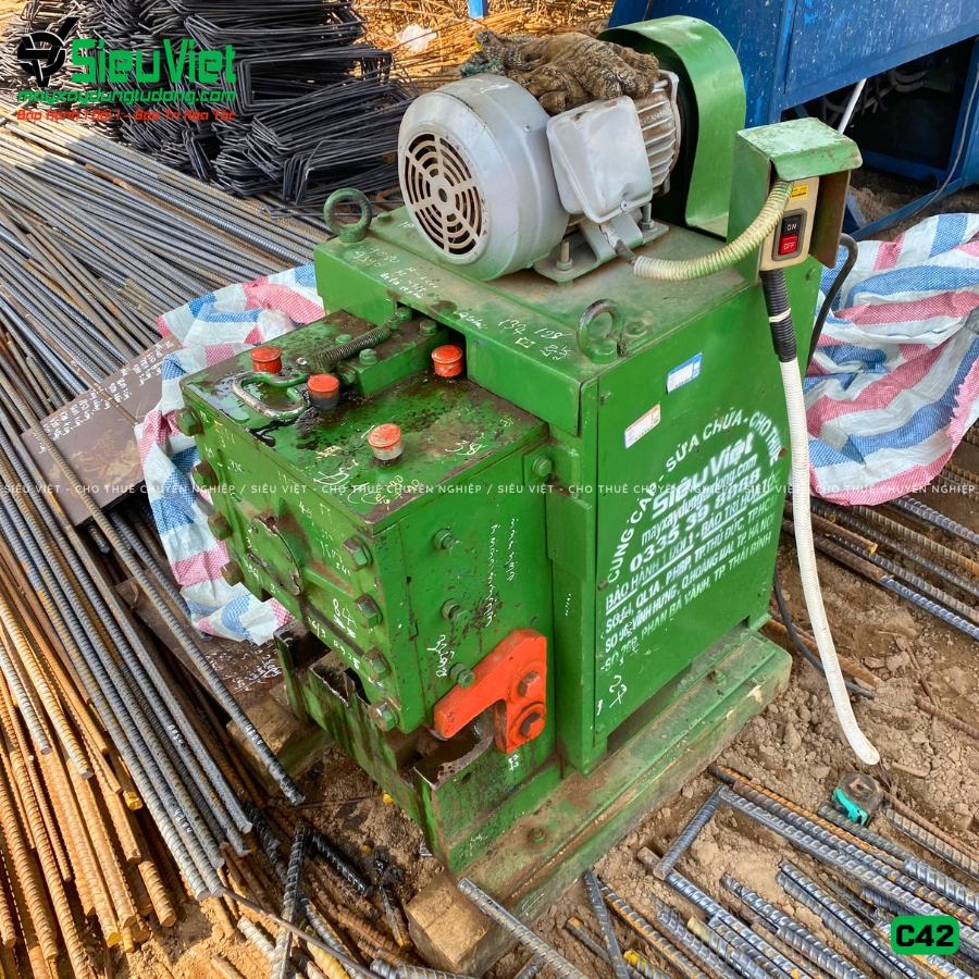 Máy cắt sắt C42 Nhật Bản bàn giao
