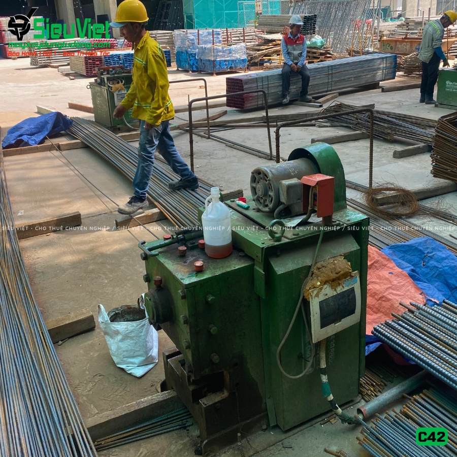 Máy cắt sắt C42 Nhật Bản bàn giao