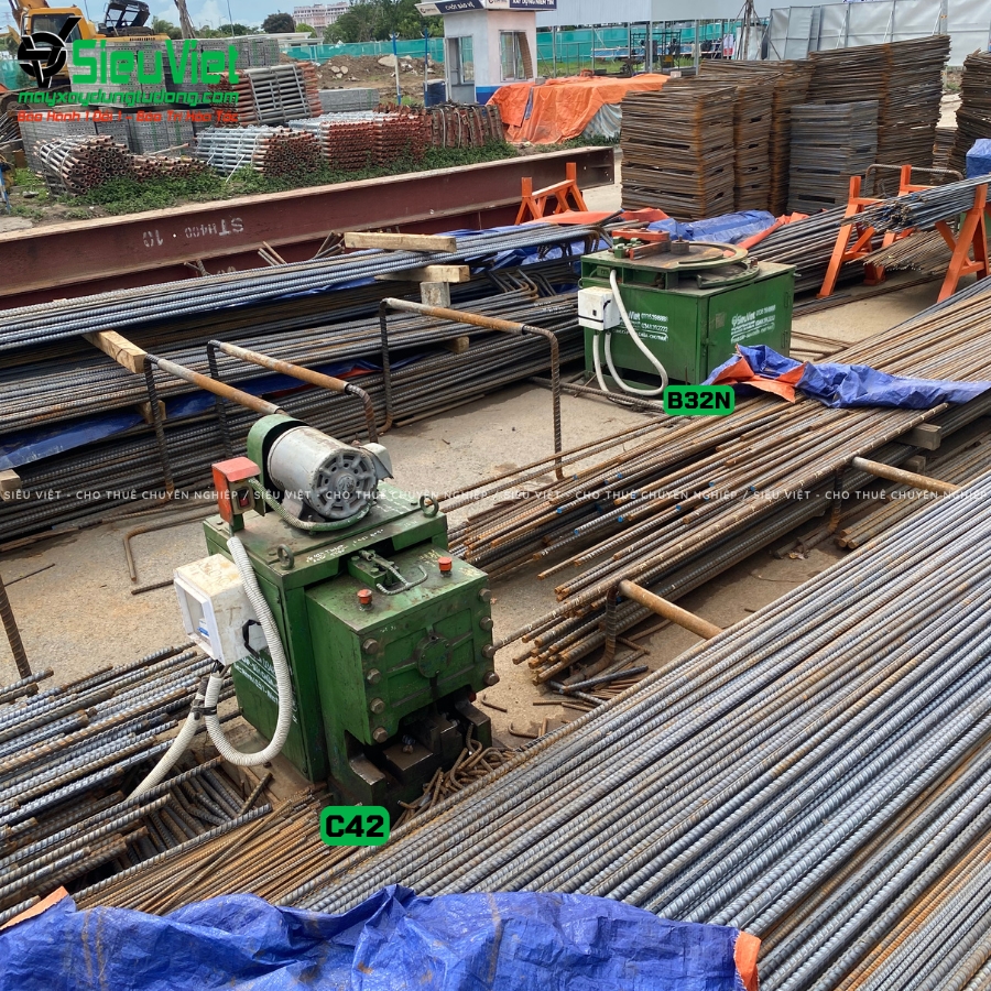 Máy cắt sắt C32 Nhật Bản cũ bàn giao