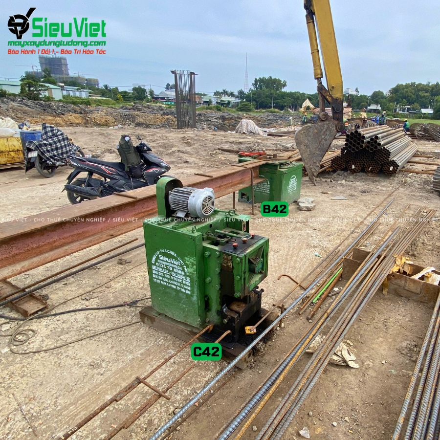 Giao bán máy cắt sắt C42 Nhật Bản cũ