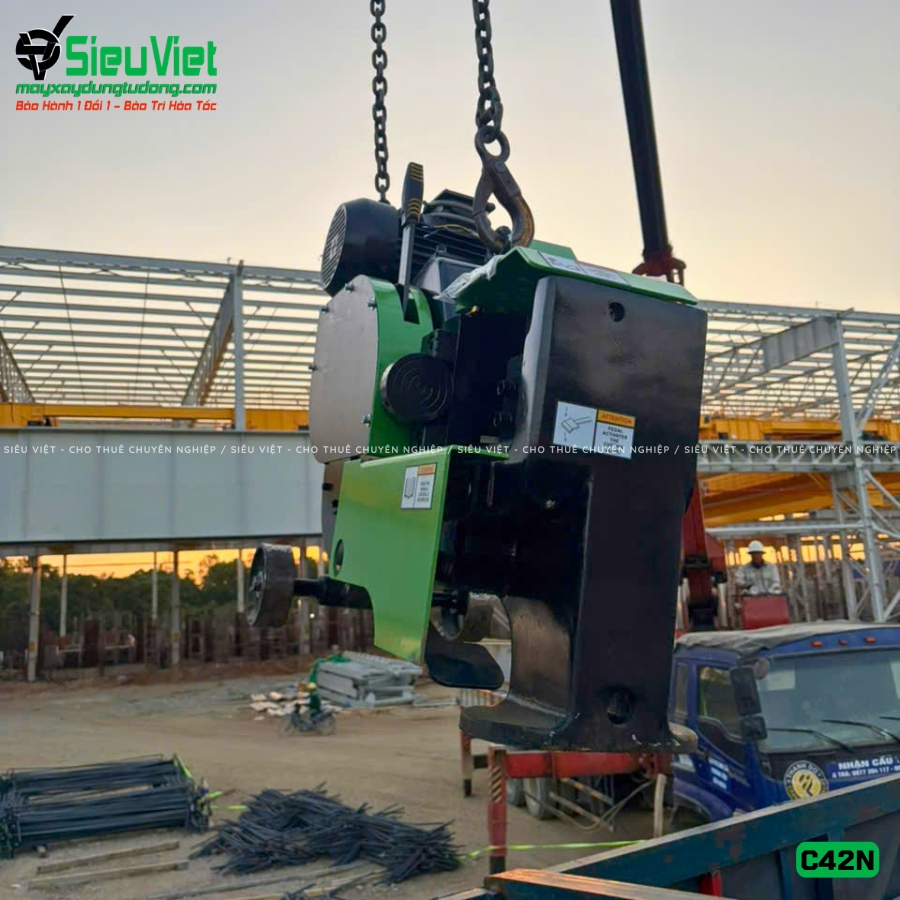 Máy cắt sắt C42N giao thuê tháng