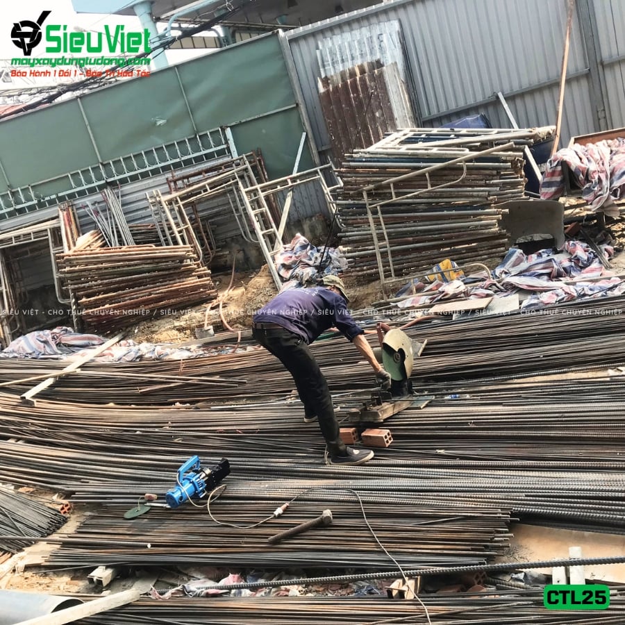 Máy cắt&nbsp;sắt cầm tay CTL25 giao&nbsp;thuê&nbsp;ngày tại Thủ Dầu Một, Bình Dương
