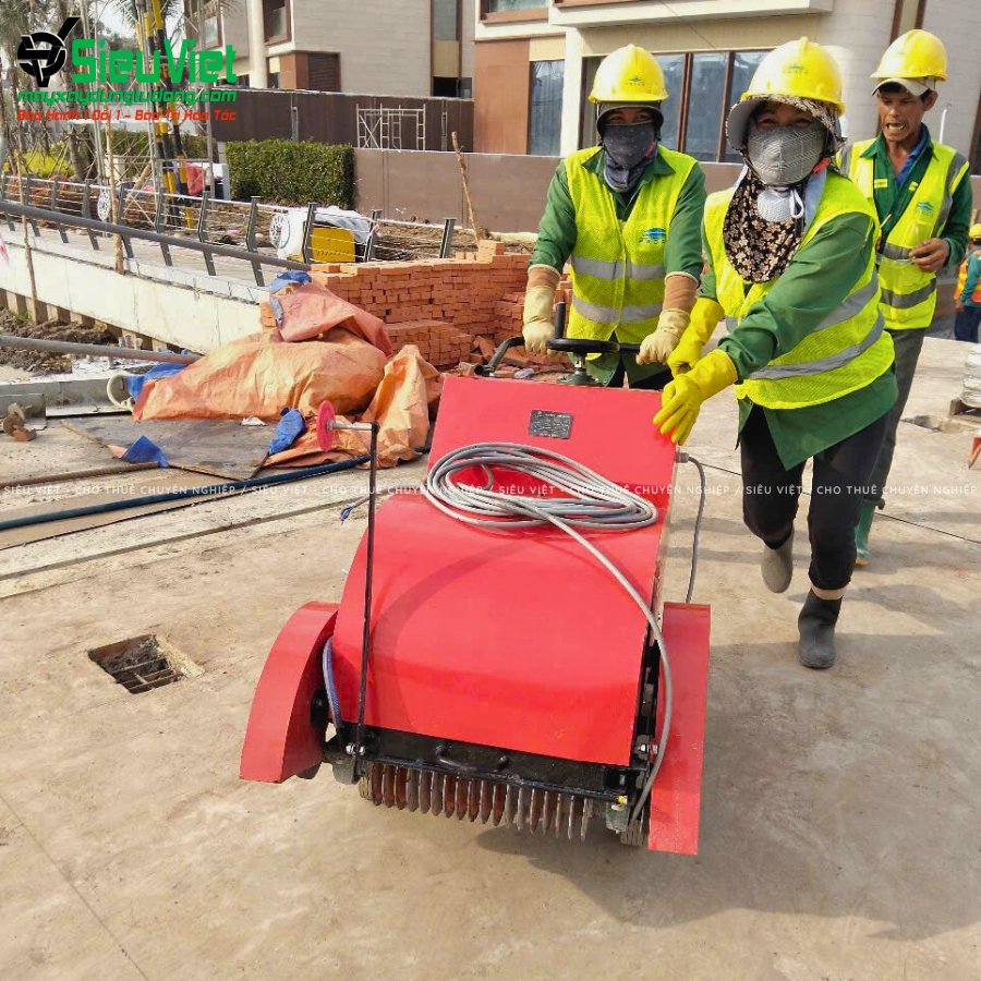 Máy cắt rãnh bê tông