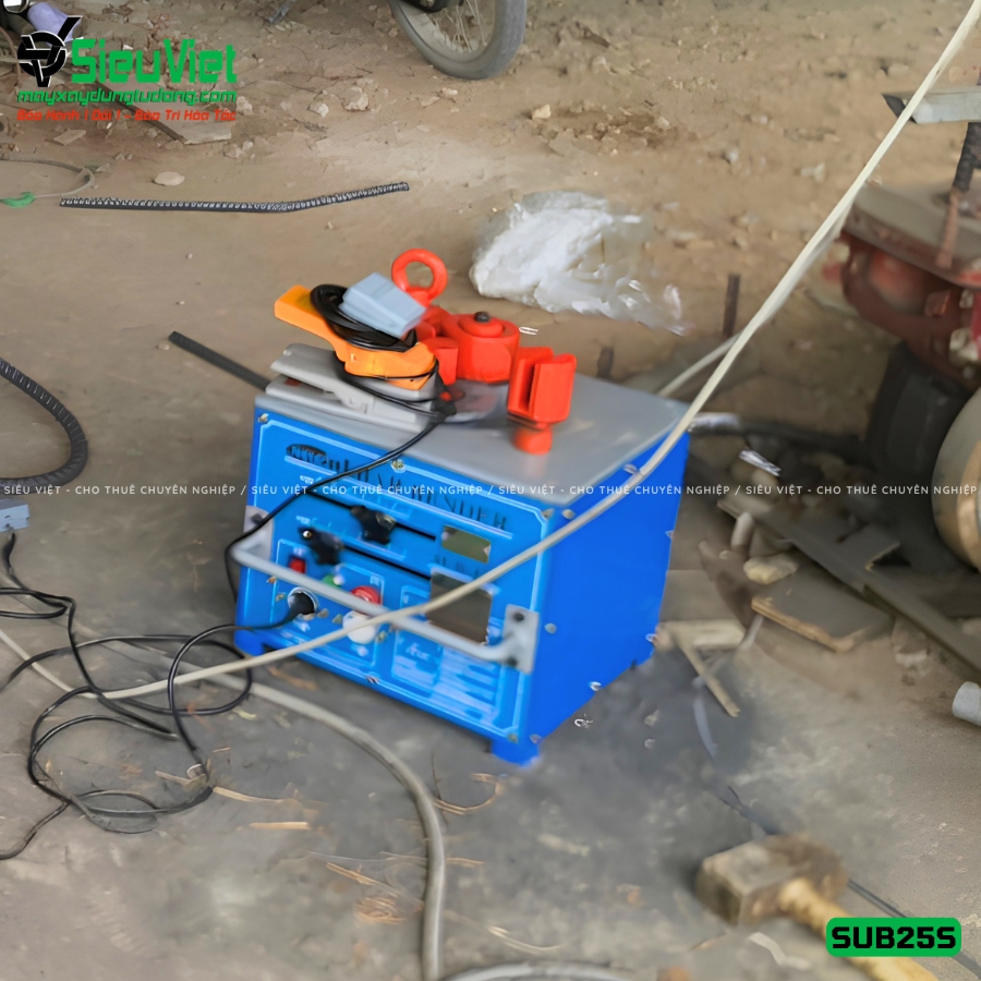Máy uốn sắt Seoul SUB25S Hàn Quốc bàn giao
