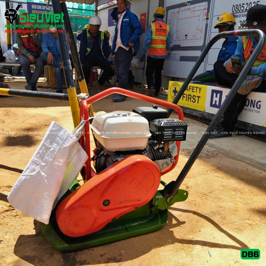 Máy đầm bàn DB6 48Kg-65Kg giao thuê tháng