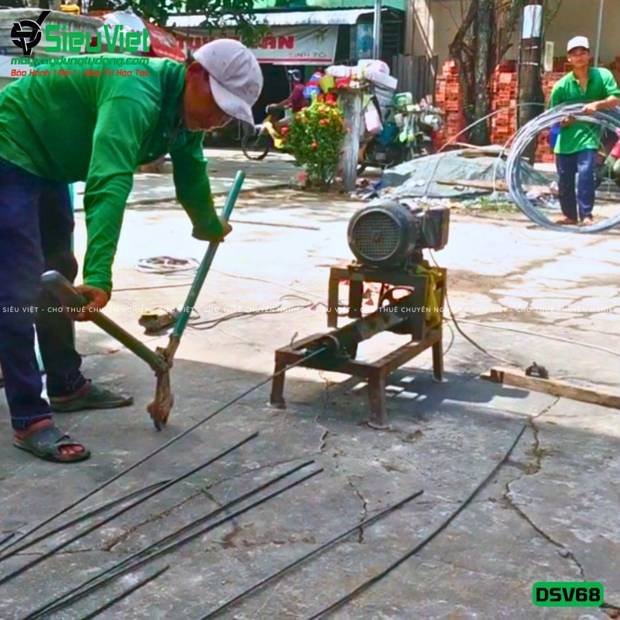 Máy duỗi sắt DSV68