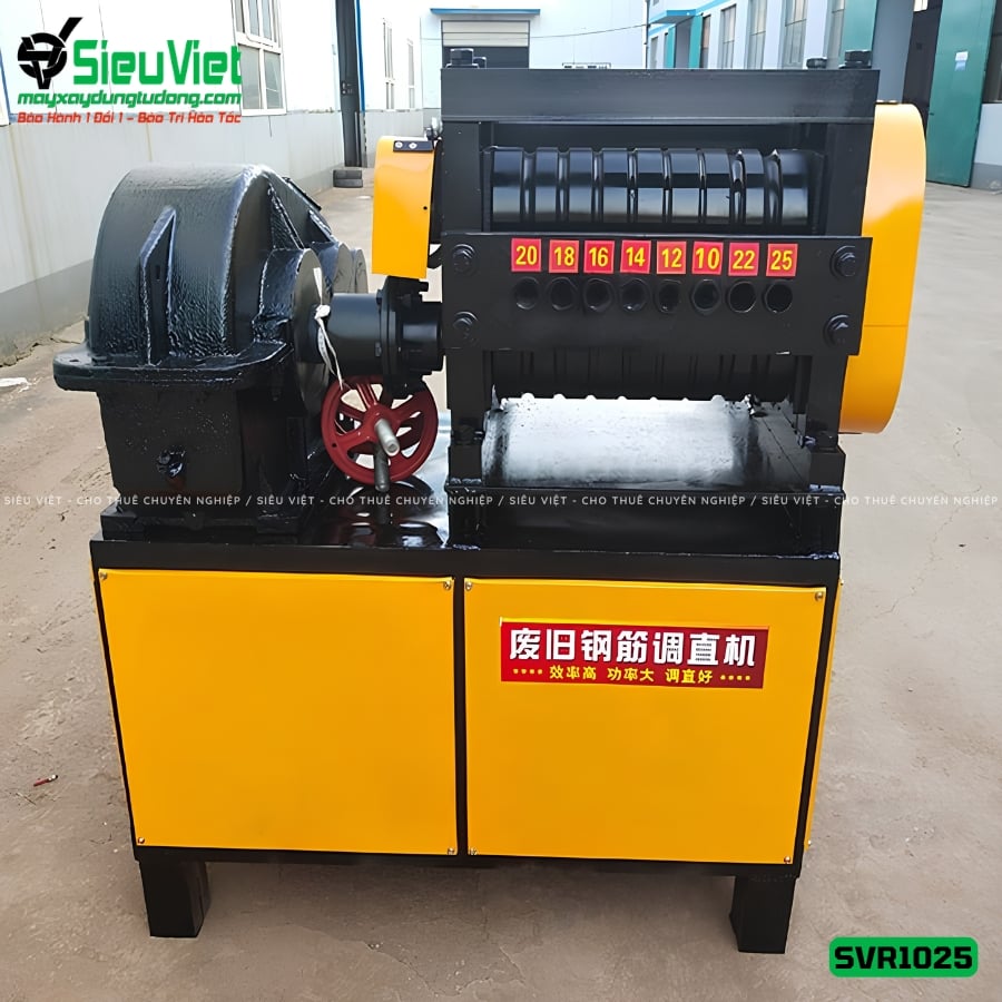 Máy duỗi sắt phế liệu SVR1025 giao bán tại Thuận An, Bình Dương