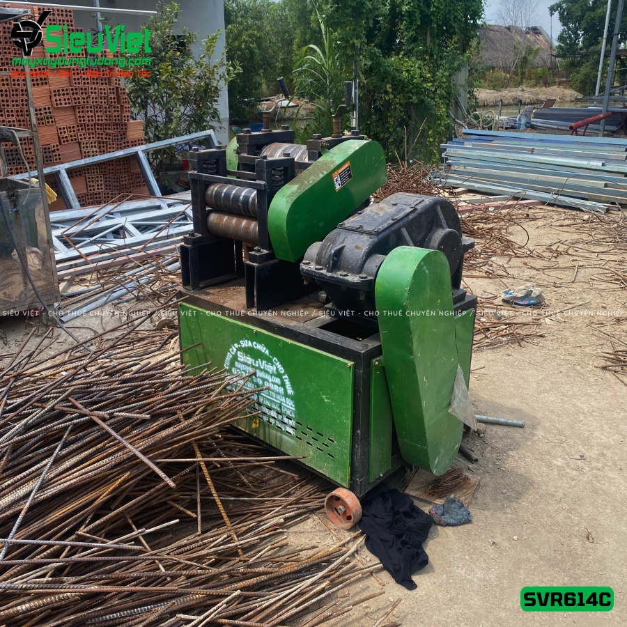 Máy duỗi sắt phế liệu SVR614C