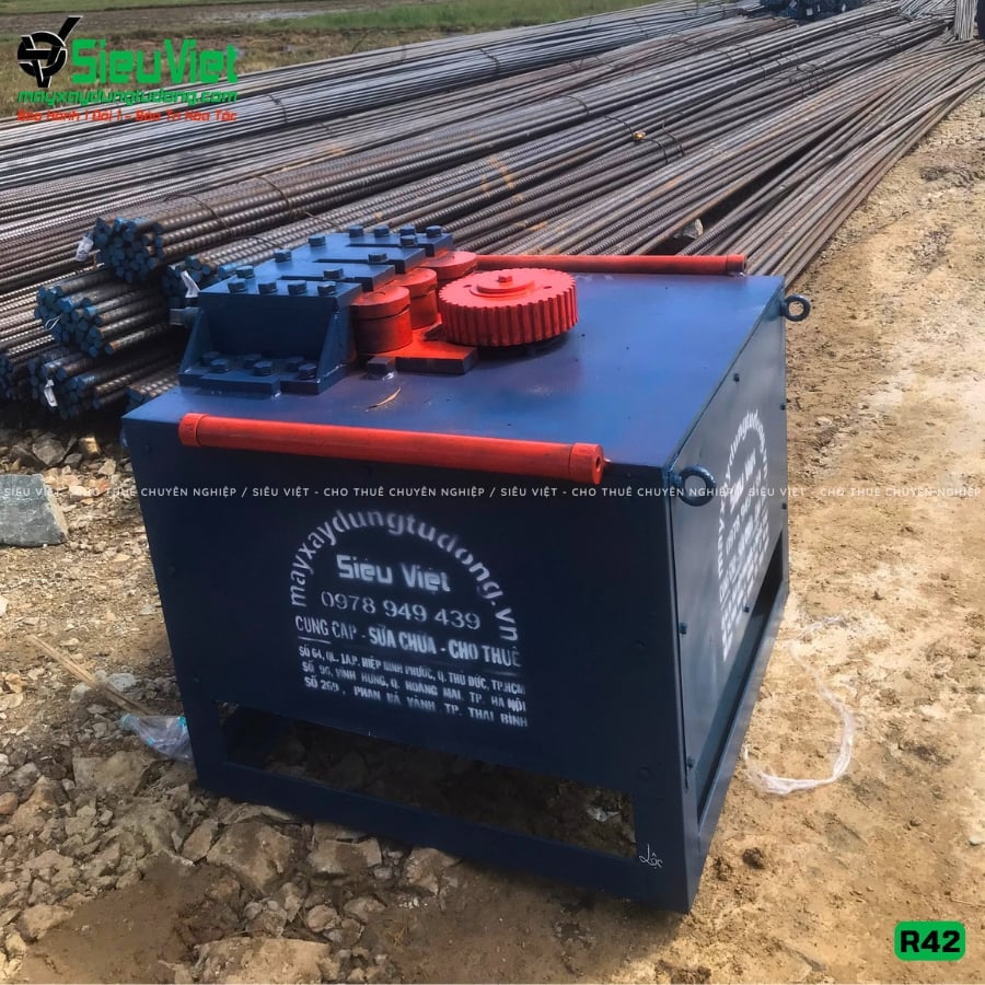 Máy uốn đai tròn R42 Việt Nam cũ bàn giao