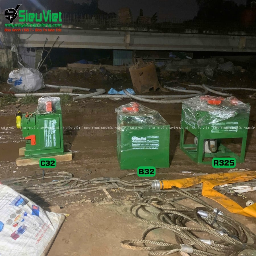 Máy uốn đai tròn sắt R32S Việt Nam bàn giao