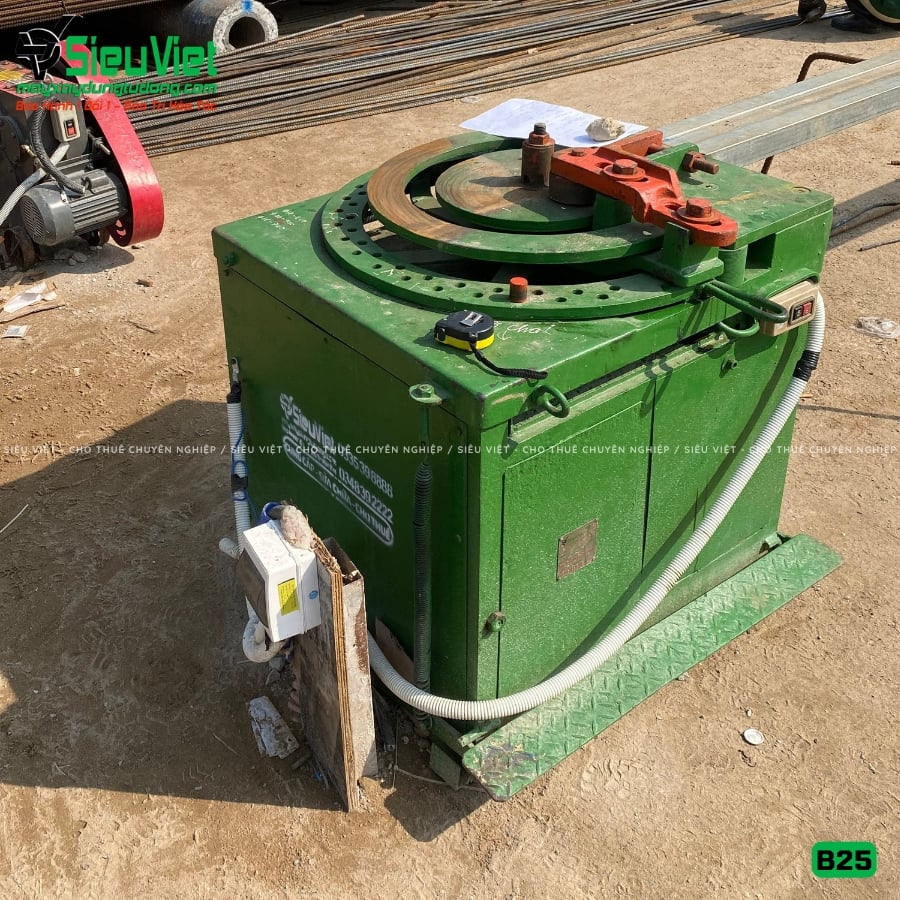 Máy uốn sắt B25 giao bán tại Đức Hòa, Long An