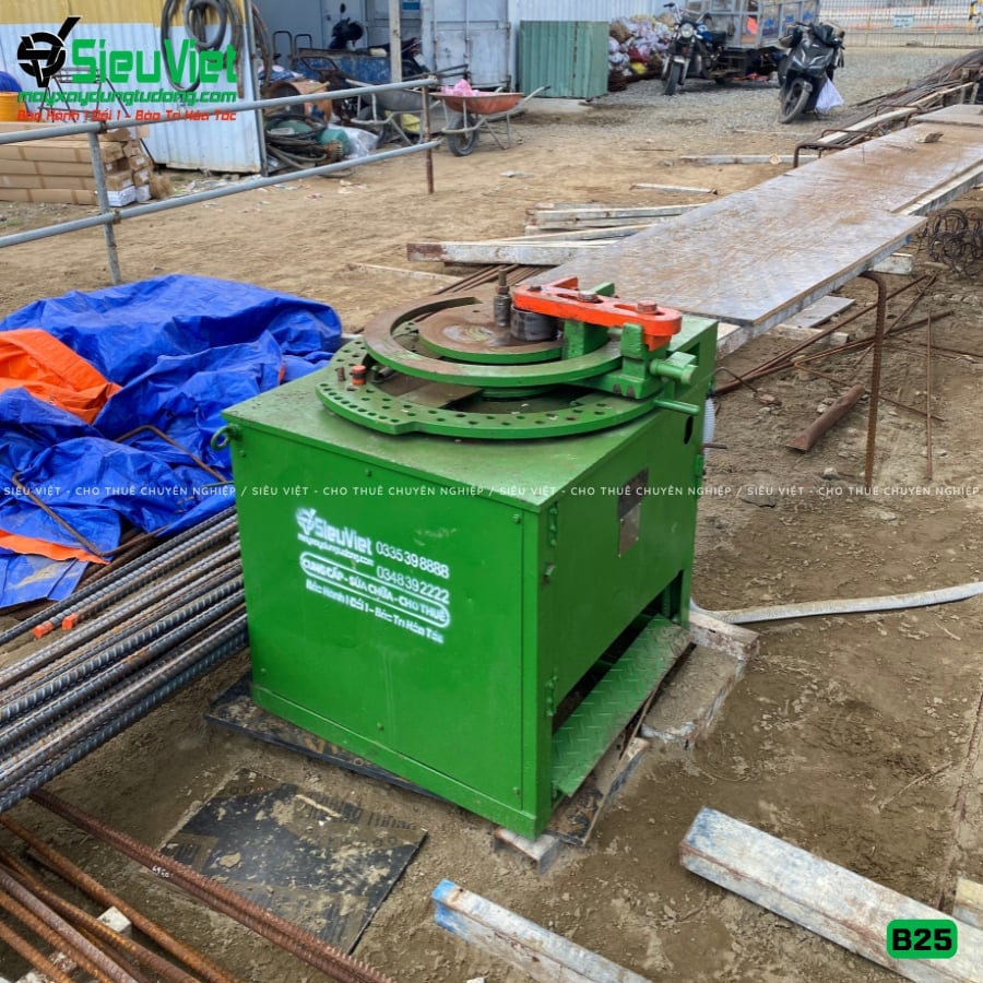 Máy uốn sắt B25 giao bán tại Tân Thành, Vũng Tàu