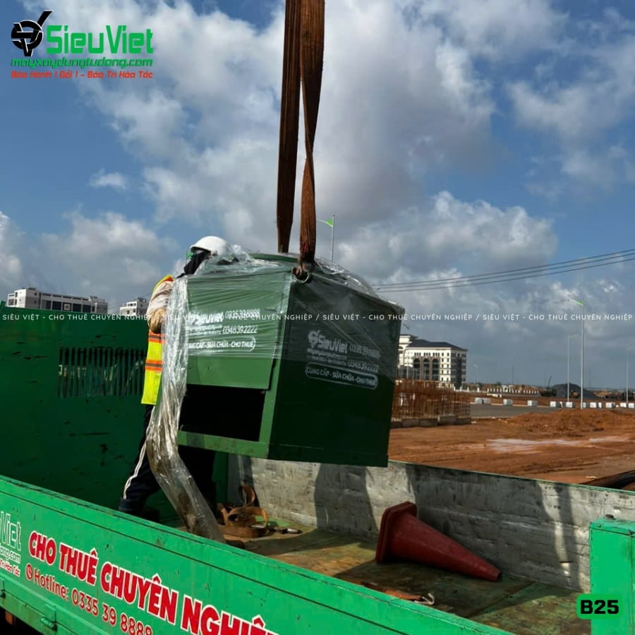 Máy uốn sắt B25 Nhật Bản bàn giao