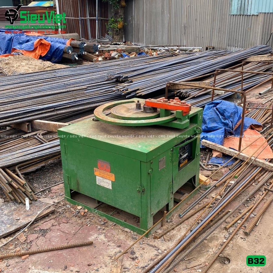 Máy uốn sắt B32 giao&nbsp;thuê&nbsp;tháng&nbsp;tại Tân Bình