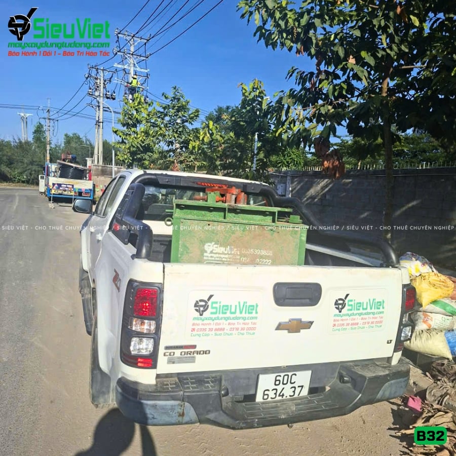 Máy uốn sắt B32 giao thuê tháng