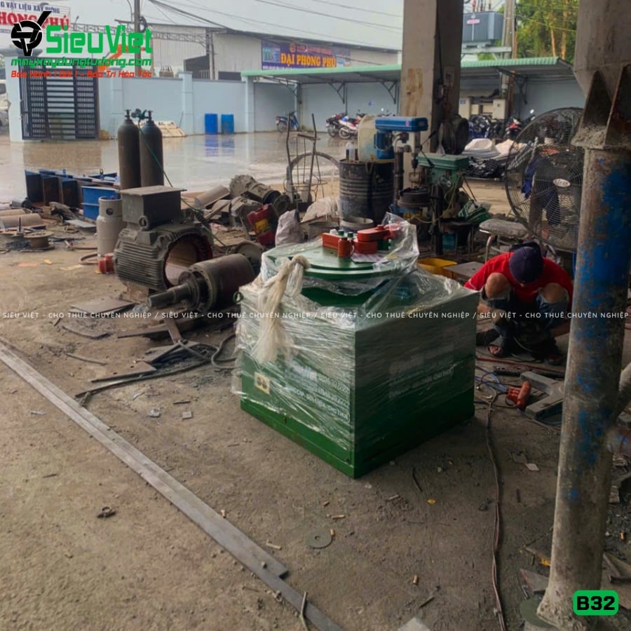 Máy uốn sắt B32 giao thuê tháng
