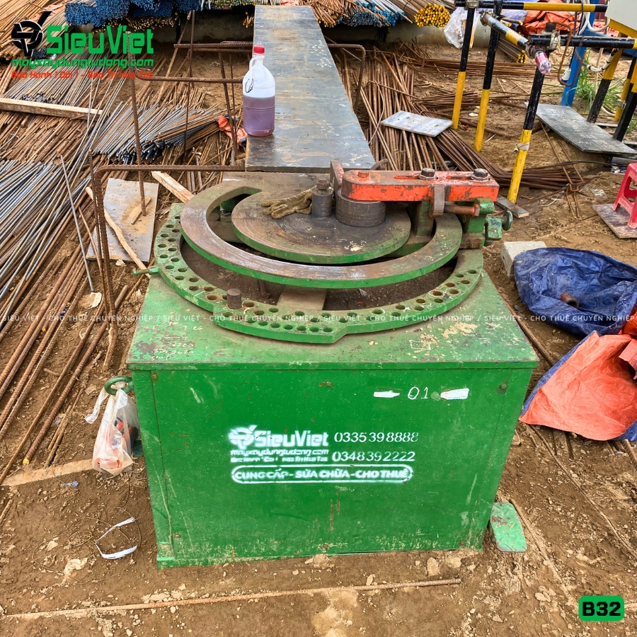Máy uốn sắt B32 giao thuê tháng