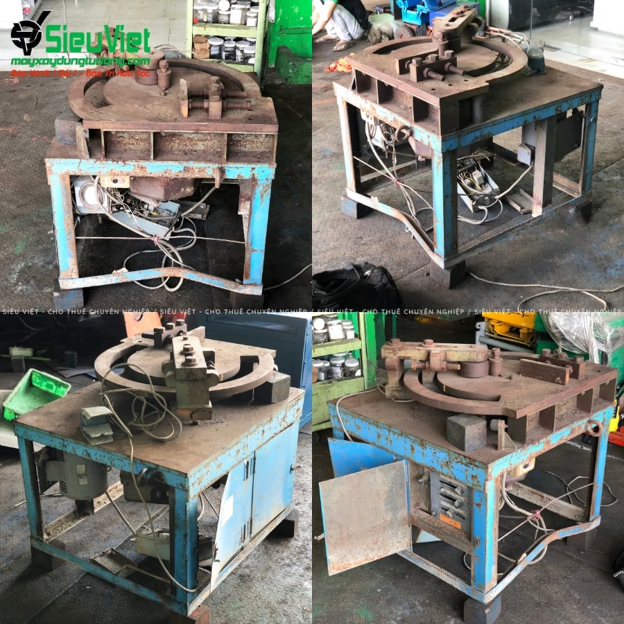 Máy uốn sắt B42 nội địa Nhật Bản xuống cấp hư hỏng