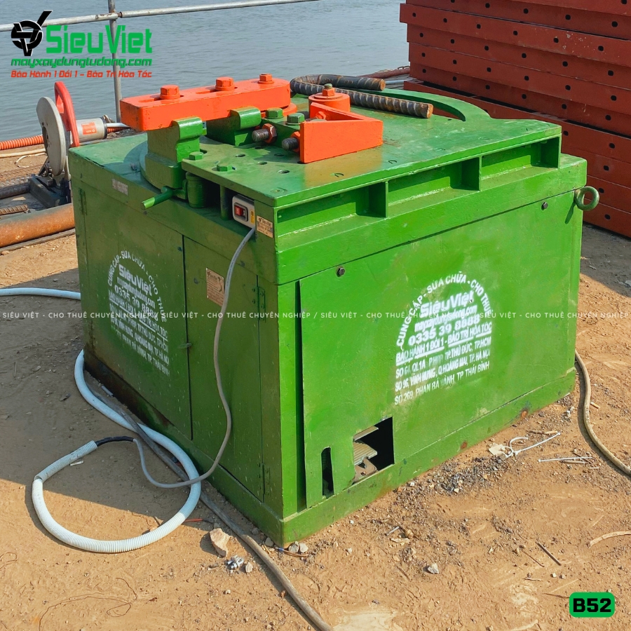 Giao thuê máy uốn sắt B52 Nhật cũ tại Thủ Đức