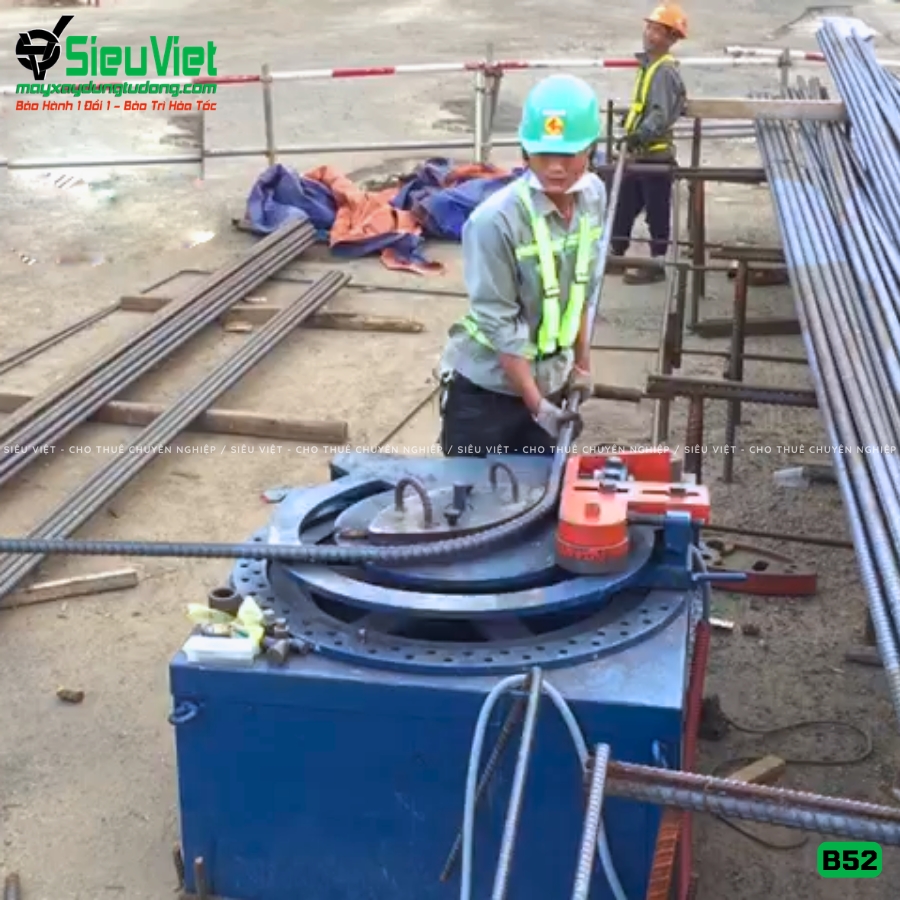 Máy uốn sắt B52 giao thuê tháng