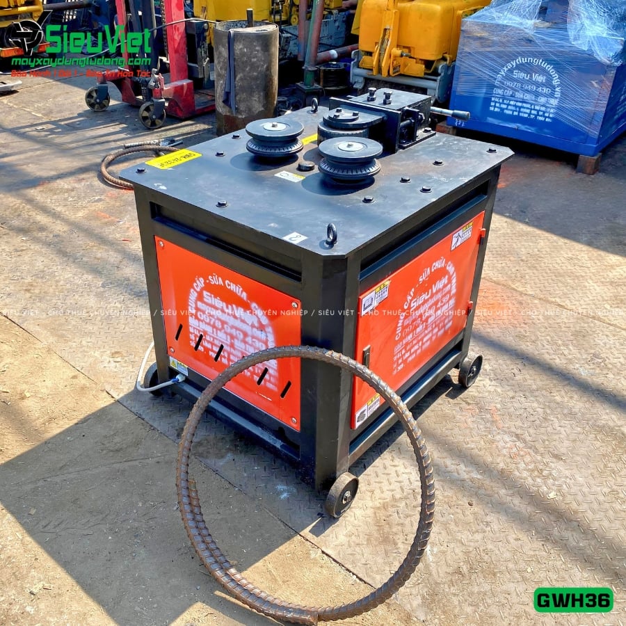 Máy uốn đai tròn GWH36 Trung Quốc