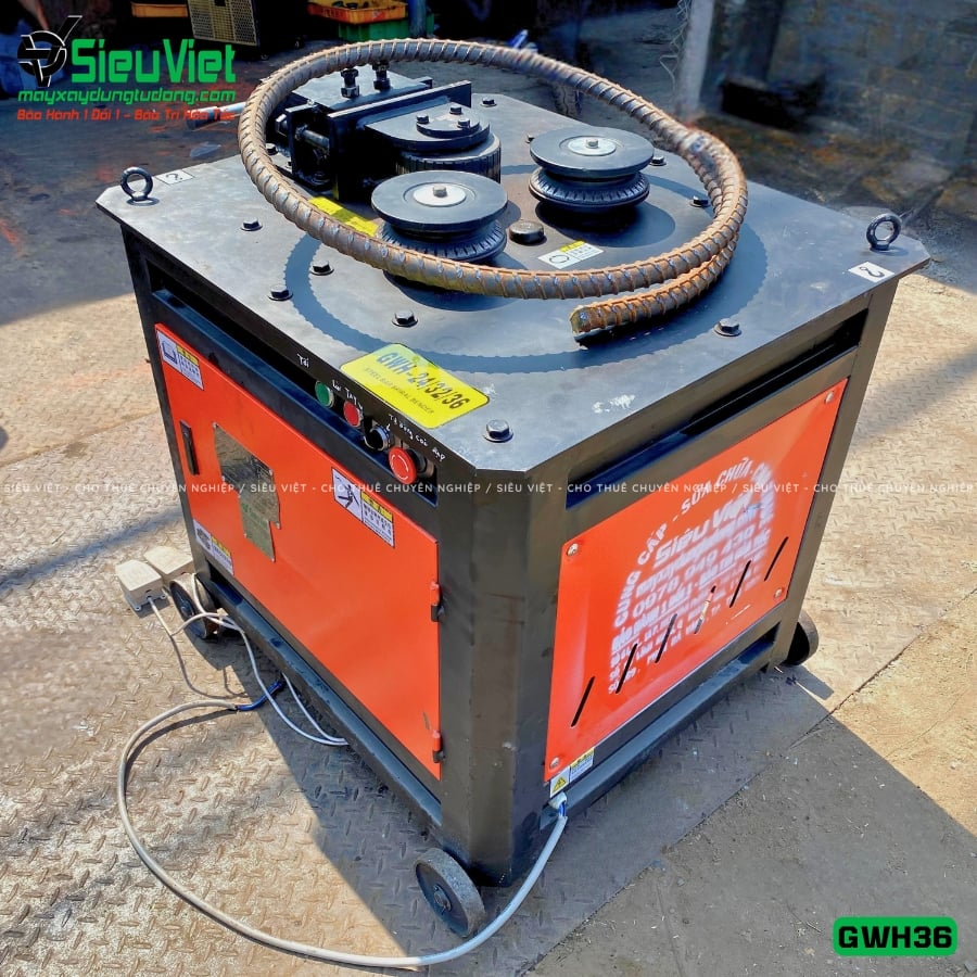 Máy uốn đai tròn GWH36 Trung Quốc
